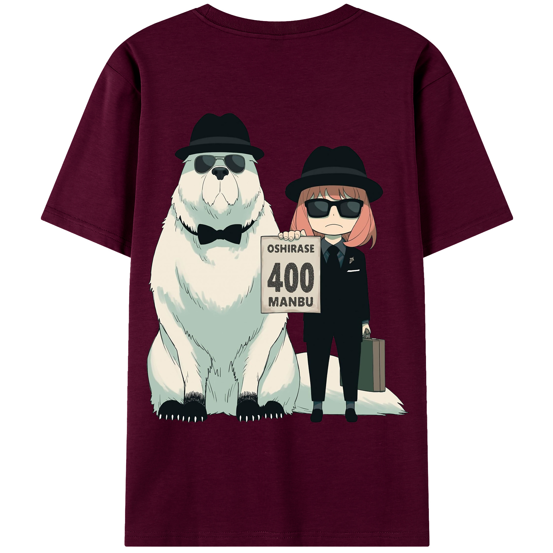 （画像用） SPY×FAMILY间谍家家酒 レディース半袖Tシャツ(バックプリント)